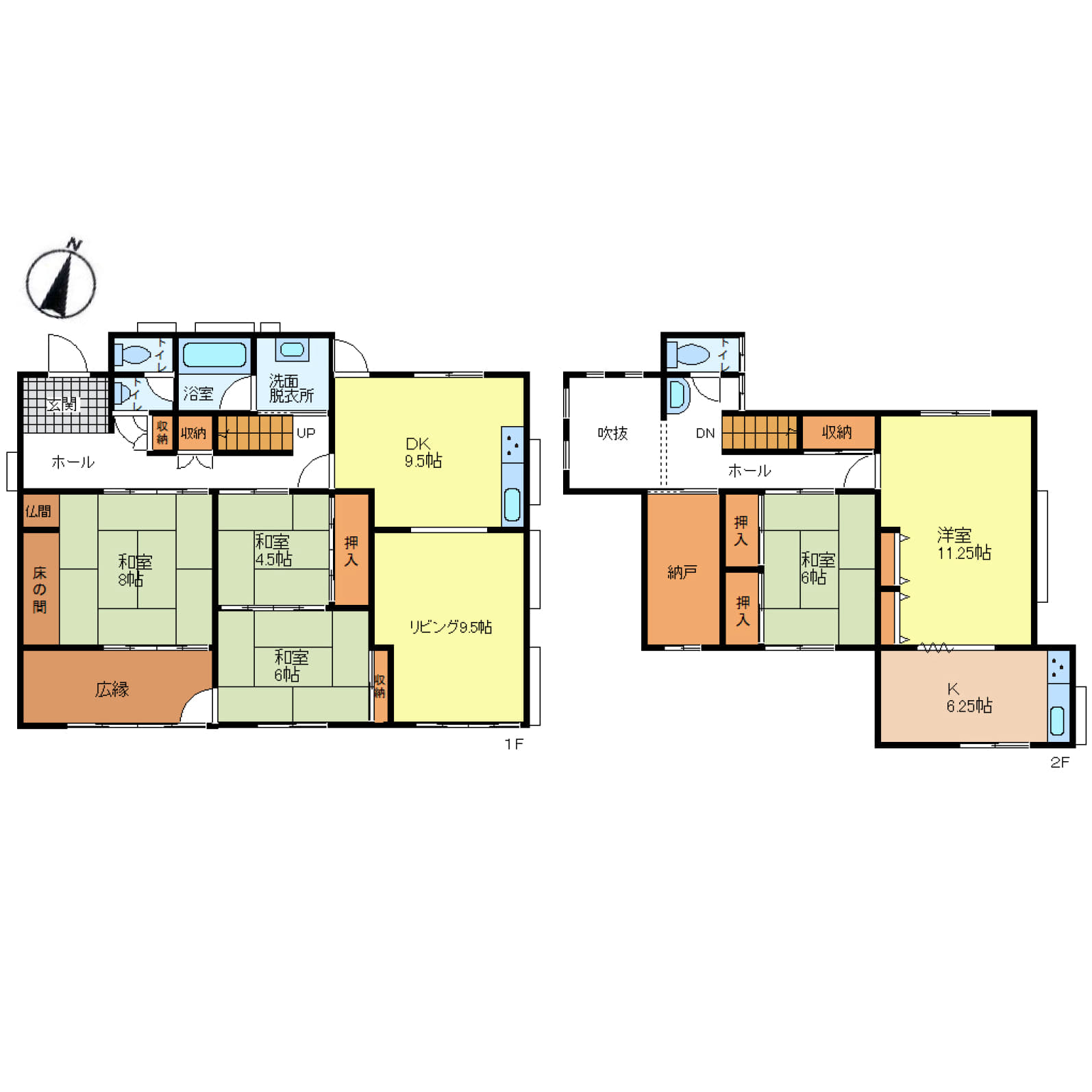 姫路市勝原区朝日谷 JR山陽本線「網干」駅　徒歩7分の好立地♪オール電化物件♪土地面積は約123坪で広々空間♪室内は6SDDKKの2階建で玄関には吹抜付き♪周辺環境も充実でのびのびした住まいが手に入る♪