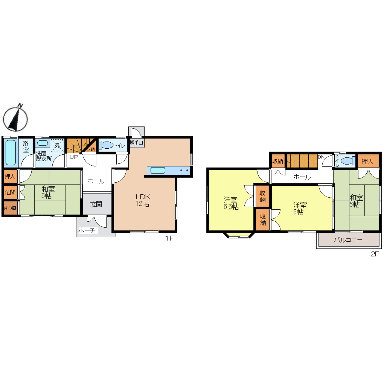 姫路市夢前町菅生澗　神姫バス「荒木北口」停　徒歩2分♪リフォーム済で各居室に収納有り♪3台分の駐車スペース（車種による）♪閑静な住宅街でゆったり過ごして頂けます♪