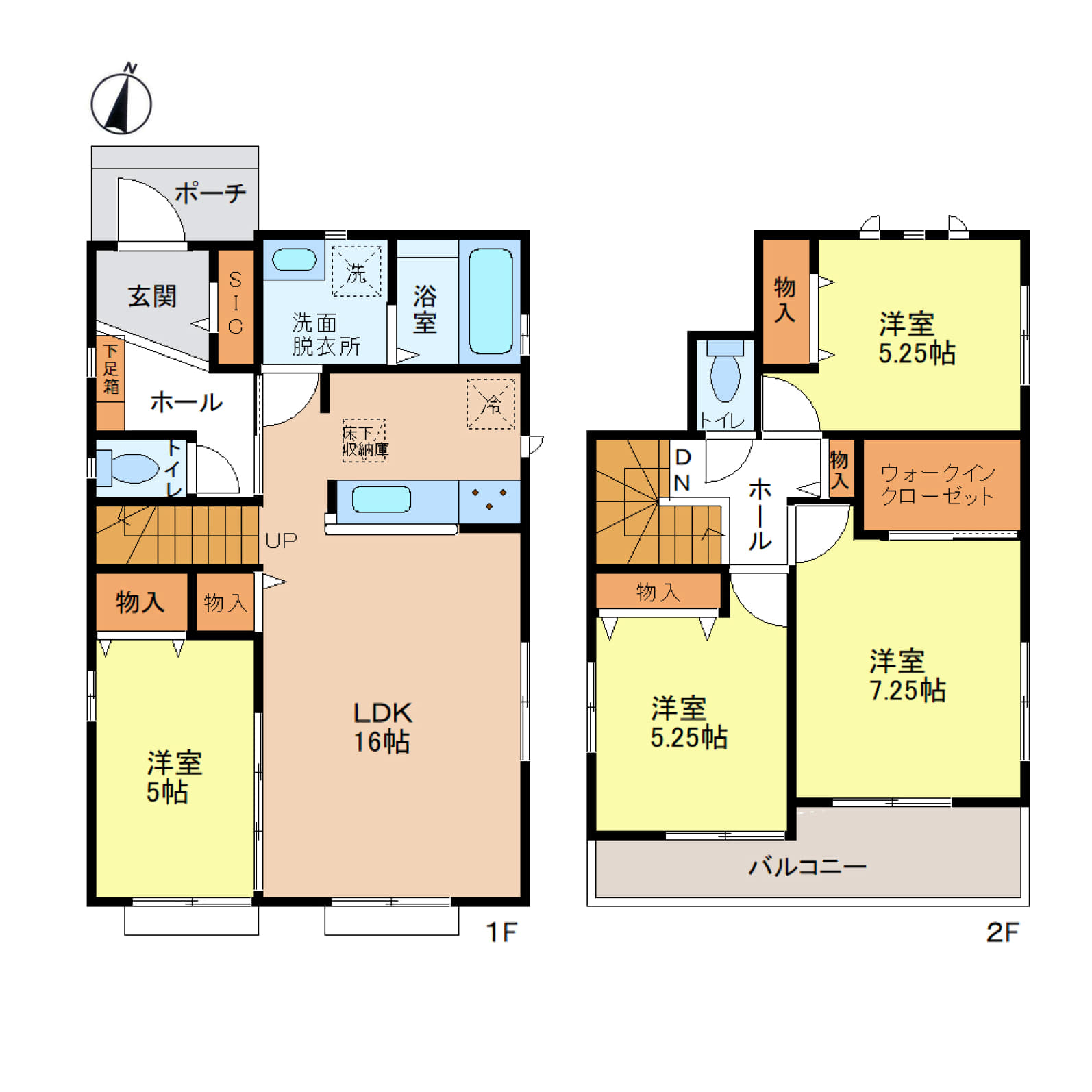 姫路市大津区勘兵衛町　全1区画【A号棟】山陽電鉄本線「山陽天満」駅　徒歩13分の好立地♪駐車スペースは2台分♪約49坪の広々敷地でゆったりのんびり過ごせる♪WICやSICも完備♪各居室に収納付きで収納上手に♪