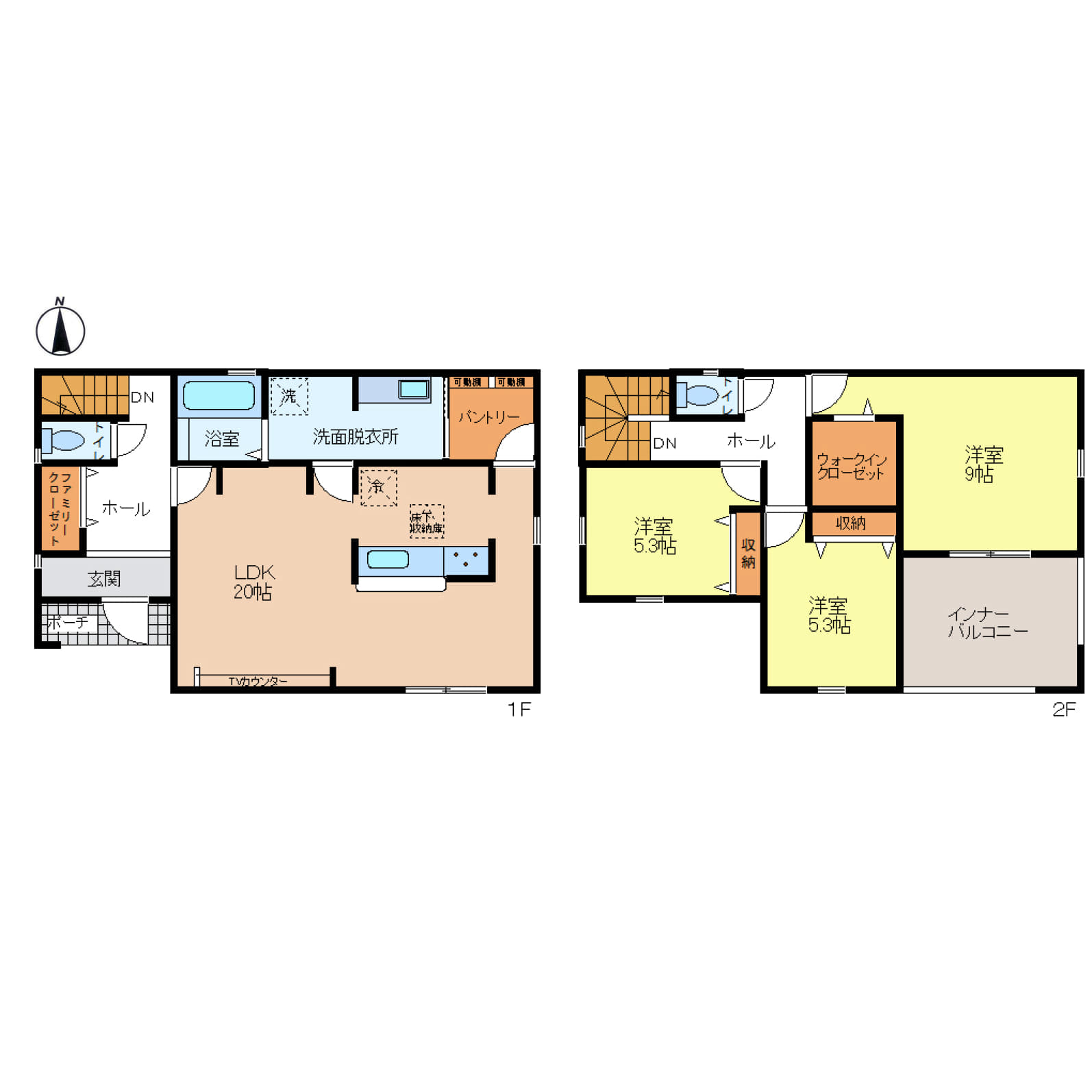 姫路市勝原区山戸4期　全3区画【3号棟】駐車4台可のゆとりある敷地♪ 3LDK＋パントリー＋WIC＋ファミリーCLで収納充実♪家族の動線を考えた使いやすい間取り♪駅徒歩15分圏内で、利便性も兼ね備えた一邸♪