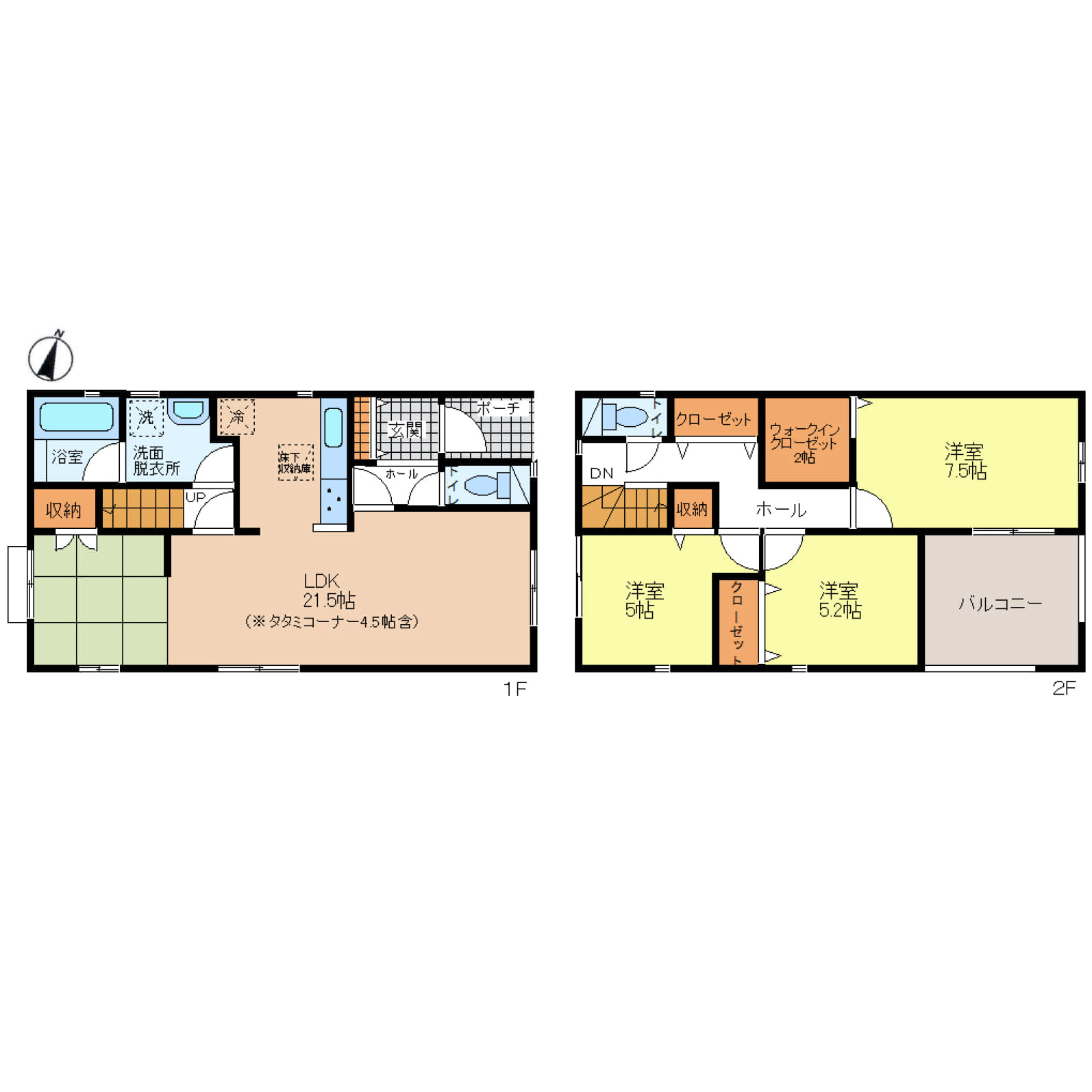 姫路市網干区垣内南町第2　全1区画【1号棟】駅徒歩5分、駐車3台可のゆとりある住まい♪21.5帖のLDK＋畳コーナー、南向きバルコニーで心地よい毎日♪教育施設や買い物施設も徒歩圏内に揃う、暮らしやすさが魅力です♪
