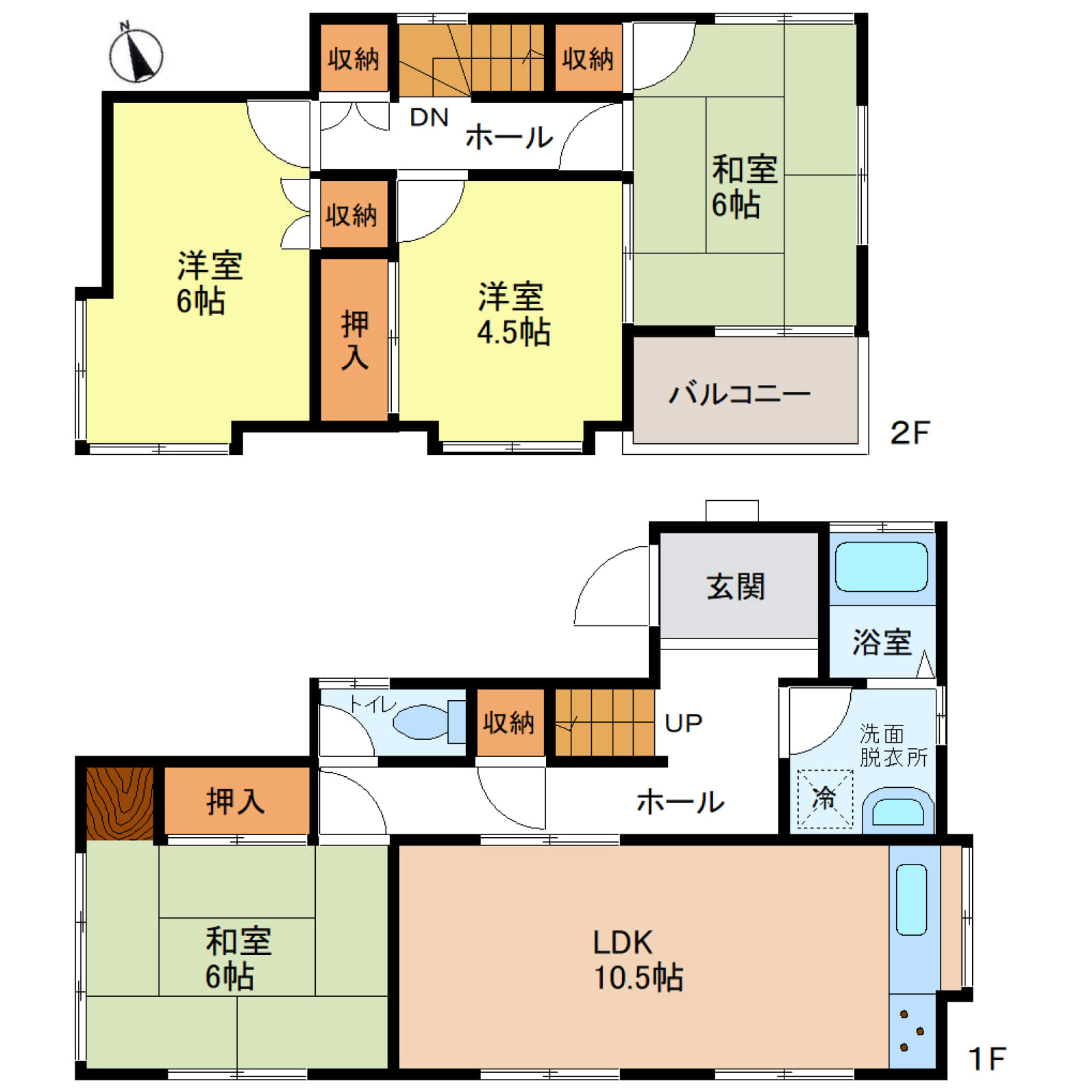 姫路市北平野　緑に囲まれた閑静な住宅街に佇む、和室2部屋を備えたゆとりの4LDK♪小・中学校が徒歩15分圏内、バス停へも徒歩5分と子育て世帯にも嬉しい住環境です♪緩やかな高台ならではの開放感と落ち着きのある暮らしを叶えます♪