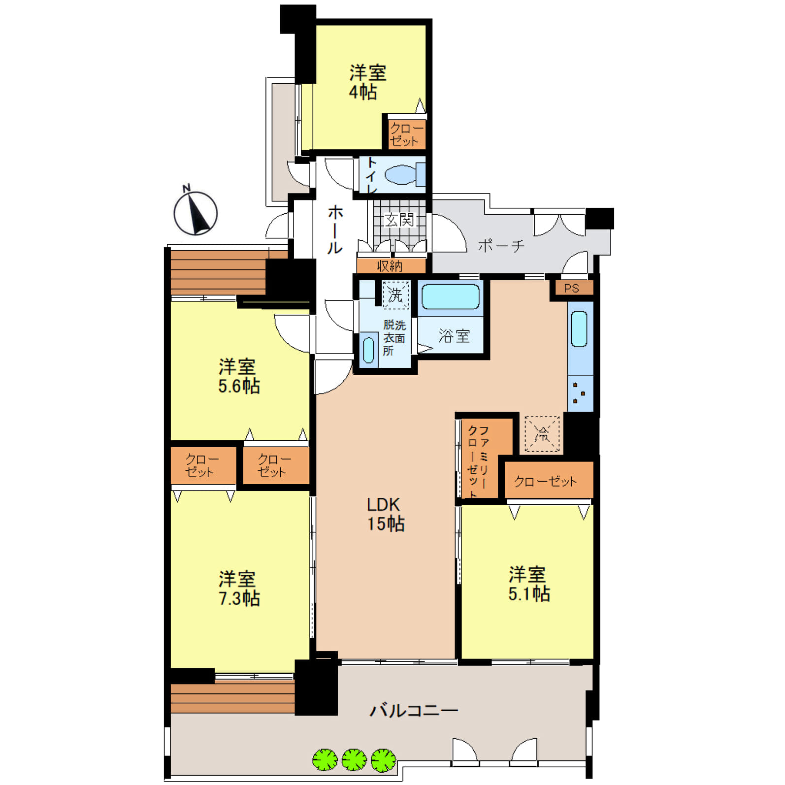 姫路市土山【ベルハイツ白鷺Ⅱ】南西向きで陽当たり良好♪全室採光付きで明るく開放感のある住空間♪スーパー・薬局・コンビニ徒歩5分圏内の便利なリノベ中古マンションです♪