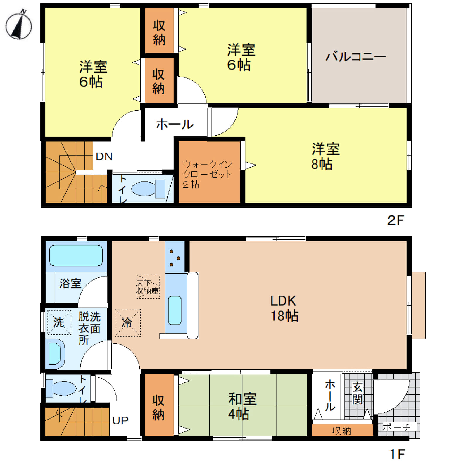 姫路市網干区新在家第5　全2区画【1号棟】暮らしやすさを追求した4LDKのオール電化住宅♪和室や豊富な収納スペースが、快適な毎日をサポート♪駅まで徒歩9分で通勤・通学もスムーズです♪