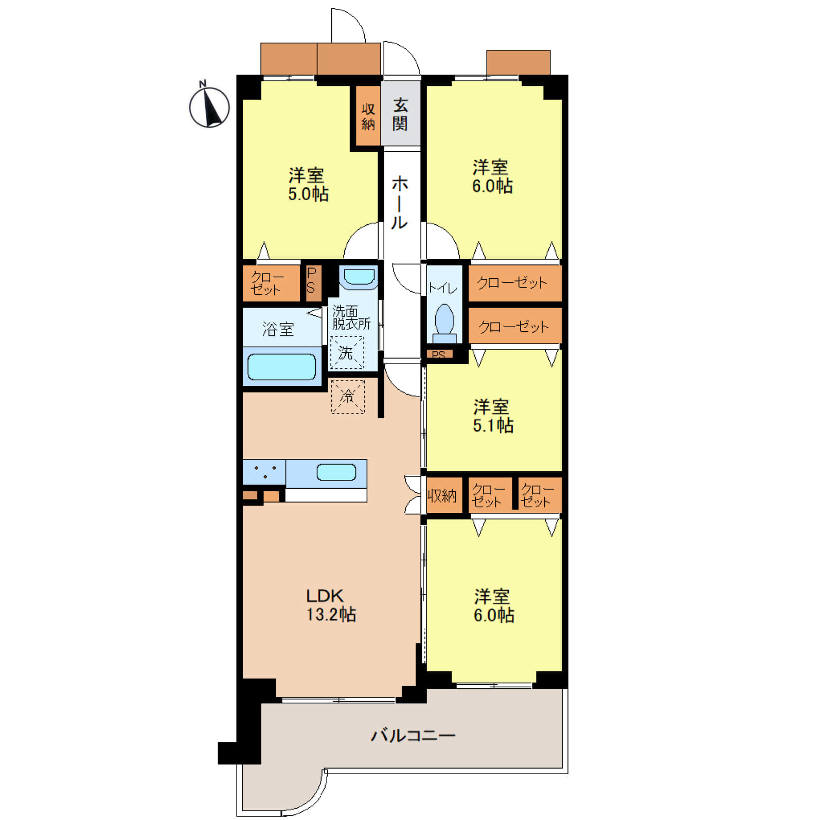 加古川市加古川町【リベール加古川シティWEST弐番館】JR山陽本線「加古川」駅　徒歩11分♪スーパー・コンビニ・薬局・病院が徒歩10分圏内で生活充実♪近くにワンちゃんの散歩やウオーキングができる広場も♪全部屋収納付き、南向きのバルコニーで落ち着きのある空間に♪