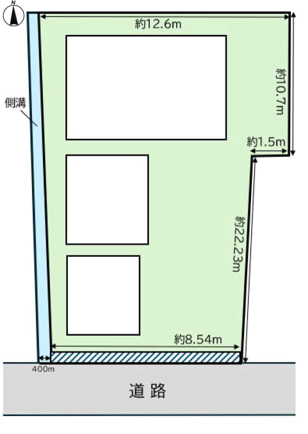 姫路市網干区宮内　近隣、商業施設充実しています。建築条件なし！お好きな工務店・ハウスメーカーで建築できます♪