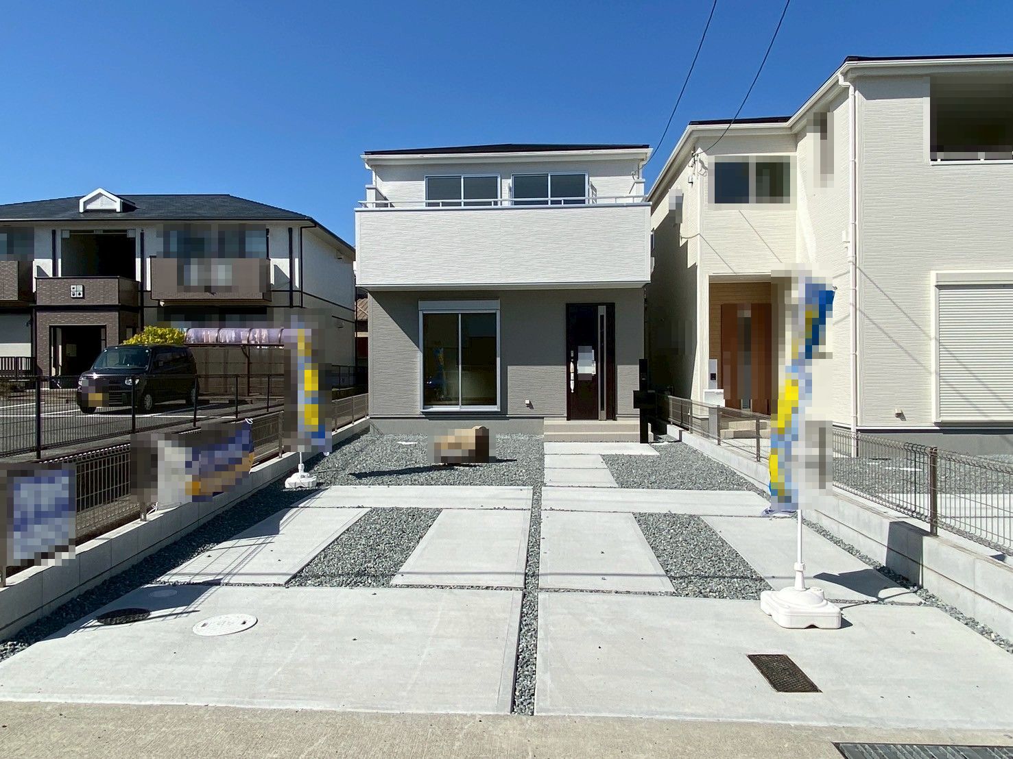 姫路市田寺5期　全2区画【1号棟】安室小学校・安室中学校が徒歩10分以内♪近隣施設も充実の好立地物件♪各居室に収納付きでWICも完備♪保育園も徒歩圏内なので子育て世代にも安心です♪